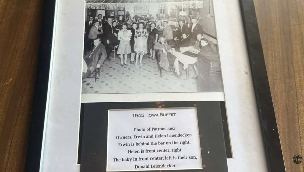 Historic Iowa Buffet photograph